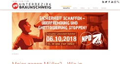 Desktop Screenshot of npd-braunschweig.de